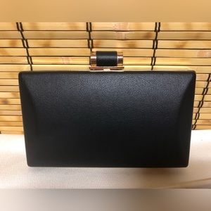 Black shoulder/clutch bag